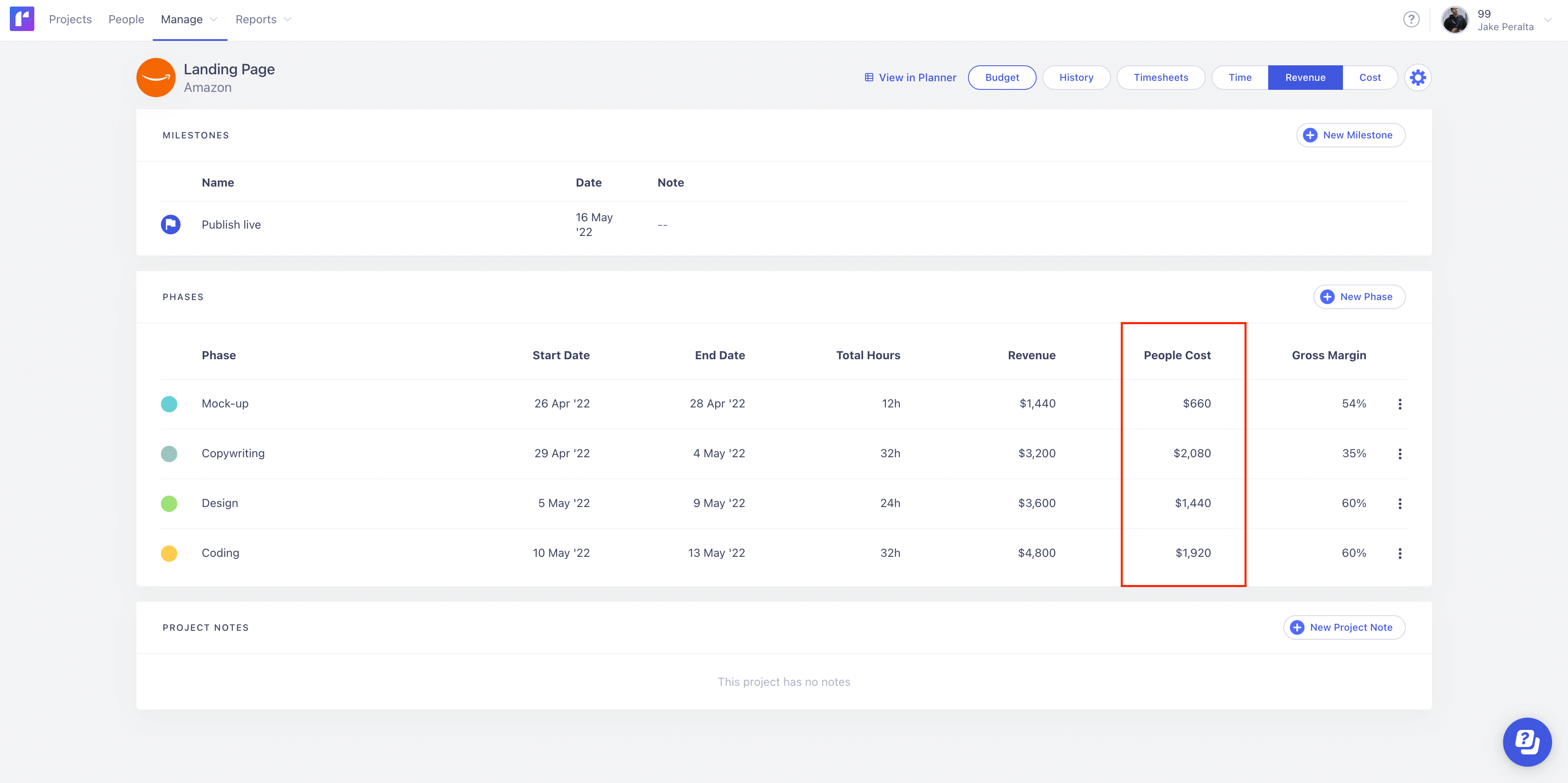 calculate project budget